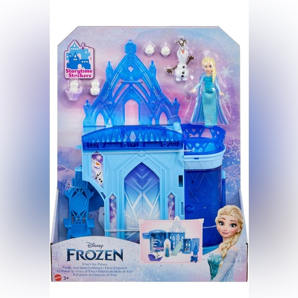 Disney Frozen❄️Storytime Stackers Elsa's Ice❄️Palace Set w Small Doll - Picture 8 of 9